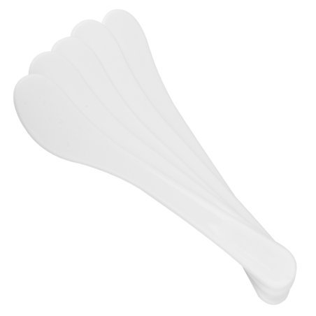 Cosmetische spatels SP-05 wit, 5 stuks van 150 mm voor professionele salonwerkorganisatie en comfortabele behandelingen