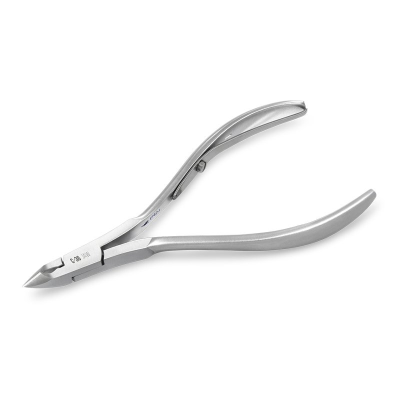 Nagelriemtang Nghia C-36 met bek van 14,6 mm en 40 g voor nauwkeurige nagelverzorging en professioneel detailwerk Nagelriemtang Nghia C-36 met bek van 14,6 mm en 40 g voor nauwkeurige nagelverzorging en professioneel detailwerk