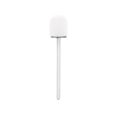 Schuurkapjes wit Exo 10 mm korrel 80, 500 stuks voor professioneel manicure- en pedicurewerk in de salon voor nagelstylisten