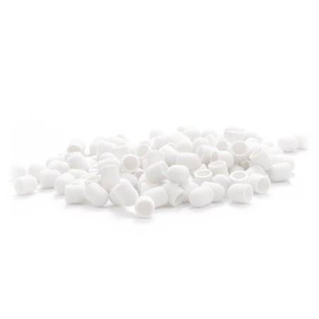 Schuurkapjes Exo wit 10 mm korrel 150, 100 stuks voor professionele manicure, pedicure en nagelverzorging in de salon