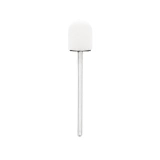 Schuurkapjes Exo wit 10 mm korrel 220, 10 stuks voor professionele manicure, pedicure en salonwerk in de nagelstudio
