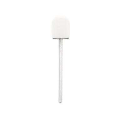 Schuurkapjes Exo wit 10 mm korrel 220, 10 stuks voor professionele manicure, pedicure en salonwerk in de nagelstudio