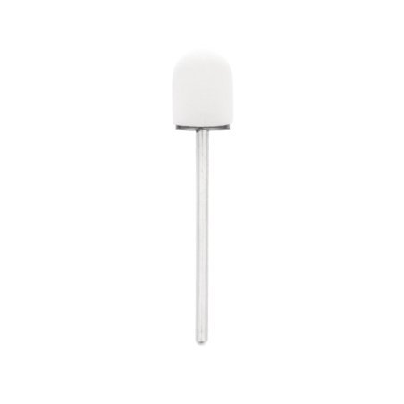 Schuurkapjes Exo wit 13 mm korrel 60, 10 stuks voor professionele manicure, pedicure en nagelstudio