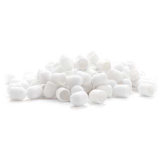 Schuurkapjes Exo wit 13 mm korrel 60, 100 stuks voor professionele manicure en pedicure in de professionele nagelstudio