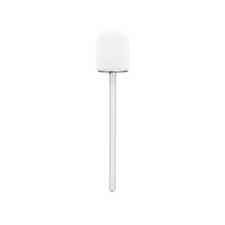 Schuurkapjes Exo wit 13 mm korrel 80, 10 stuks voor professioneel gebruik bij manicure, pedicure en nagelstudio