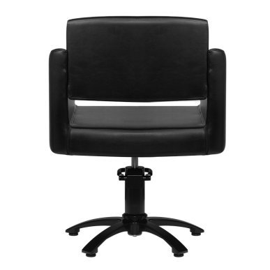 Barberstoel Bergen Gabbiano zwart voor professionele saloninrichting, comfortabel werken en een verzorgde werkplek