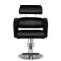 Professionele barberstoel Hair System HS02 zwart voor kapsalon, barbershop en saloninrichting met comfortabel gebruik