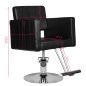 Kappersstoel zwart Hair System HS33 Kappersstoel zwart Hair System HS33