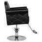 Kappersstoel Hair System HS69 zwart voor professionele kapsalon- en saloninrichting met comfortabel gebruik in de salon Kappersstoel Hair System HS69 zwart voor professionele kapsalon- en saloninrichting met comfortabel gebruik in de salon