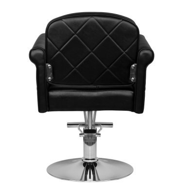 Kappersstoel Hair System HS69 zwart voor professionele kapsalon- en saloninrichting met comfortabel gebruik in de salon