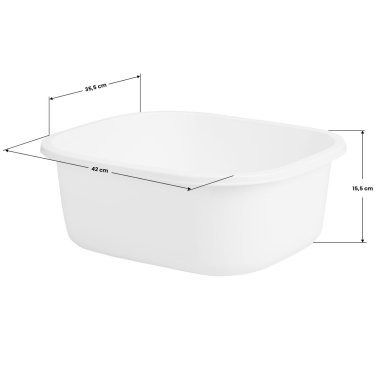 Witte pedicuretray voor beautysalon, praktijk en studio voor een professionele, overzichtelijke werkplek voor efficiënt