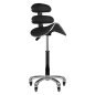Salonhocker hoch schwarz ActiveShop AM-880