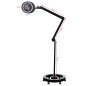 LED loeplamp met statief Elegante 6025 zwart, 60 SMD-leds, 5D vergroting en 6 W voor nauwkeurige salonverlichting