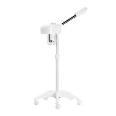 Professionele gezichtsstomer vapozon Giovanni D-09 wit voor huidreiniging, hydratatie en verzorging in de salon