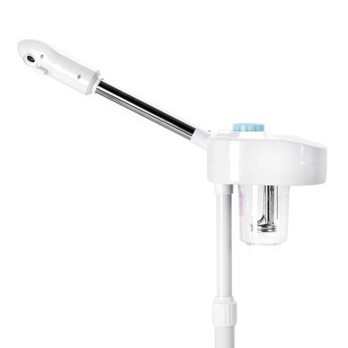 Professionele gezichtsstomer vapozon Giovanni D-09 wit voor huidreiniging, hydratatie en verzorging in de salon