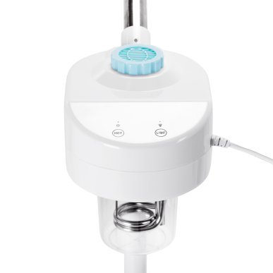 Professionele gezichtsstomer vapozon Giovanni D-09 wit voor huidreiniging, hydratatie en verzorging in de salon