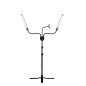 LED-lamp voor wimpers en make-up Polluks IV MSP-MJ-02 zwart met afstandsbediening voor nauwkeurige salonbehandelingen