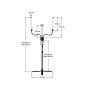 LED-lamp voor wimpers en make-up Polluks IV MSP-MJ-02 zwart met afstandsbediening voor nauwkeurige salonbehandelingen
