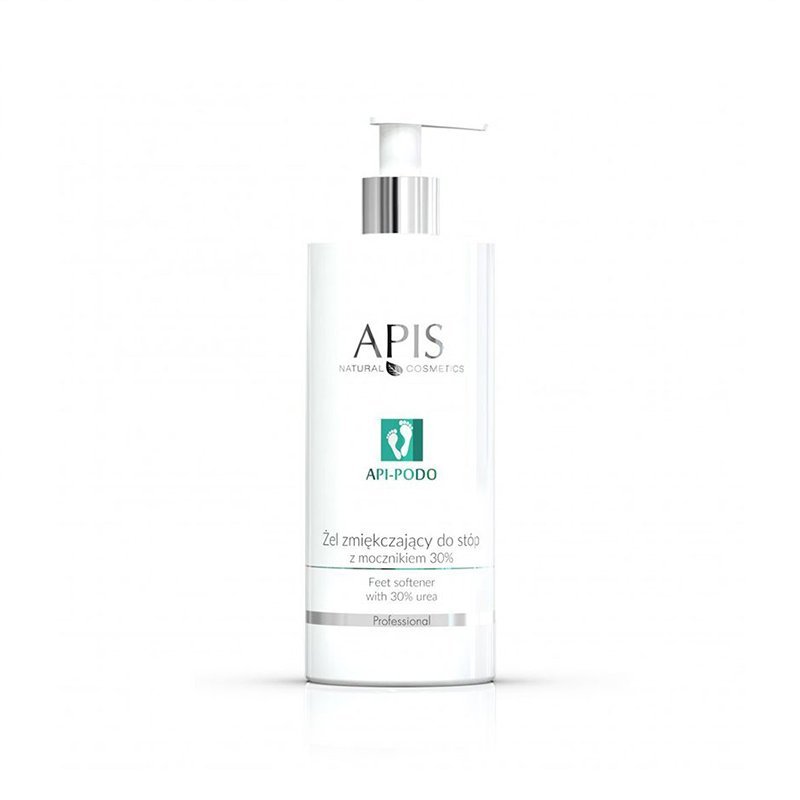 Voetverzachtende gel met ureum 30% Apis Api-Podo 500 ml voor professionele salonverzorging en zachte voeten Voetverzachtende gel met ureum 30% Apis Api-Podo 500 ml voor professionele salonverzorging en zachte voeten