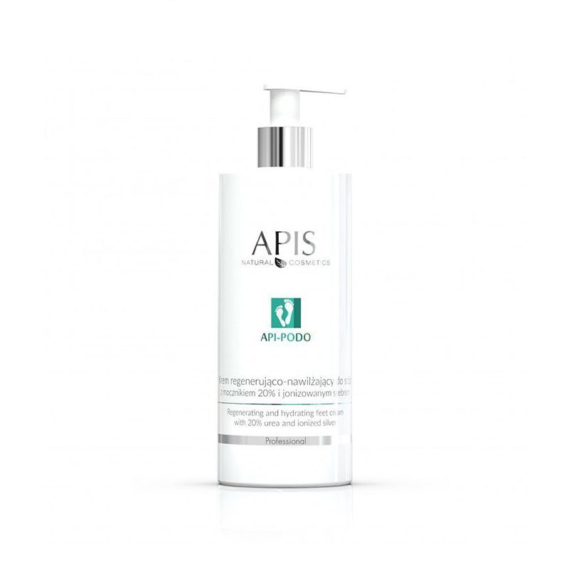 Regenererende en hydraterende voetcrème Apis Api-Podo 500 ml voor professionele pedicure en verzorging van de voeten Regenererende en hydraterende voetcrème Apis Api-Podo 500 ml voor professionele pedicure en verzorging van de voeten