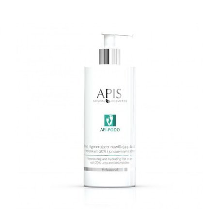 Regenererende en hydraterende voetcrème Apis Api-Podo 500 ml voor professionele pedicure en verzorging van de voeten