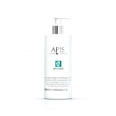 Regenererende en hydraterende voetcrème Apis Api-Podo 500 ml voor professionele pedicure en verzorging van de voeten