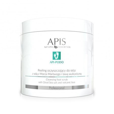 Reinigende voetpeeling Apis Api-Podo 700 g voor professionele voetverzorging en comfortabele voorbereiding van de behandeling