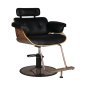 Hairdressing Chair black walnut Gabbiano Florence Hairdressing Chair black walnut Gabbiano Florence