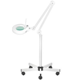 LED-loeplamp met statief S5 met regelbare lichtintensiteit voor wimperstyling, make-up, manicure en salonwerk