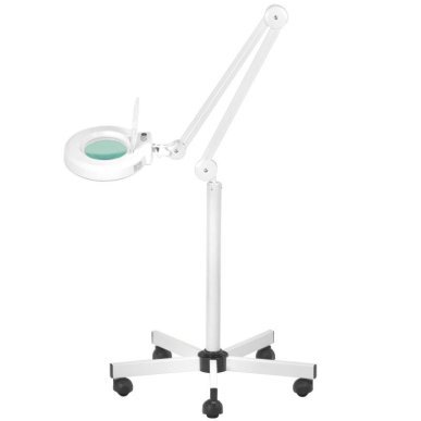 LED-loeplamp met statief S5 met regelbare lichtintensiteit voor wimperstyling, make-up, manicure en salonwerk