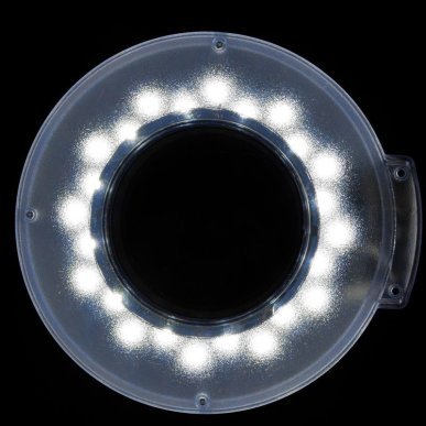LED-loeplamp met statief S5 met regelbare lichtintensiteit voor wimperstyling, make-up, manicure en salonwerk
