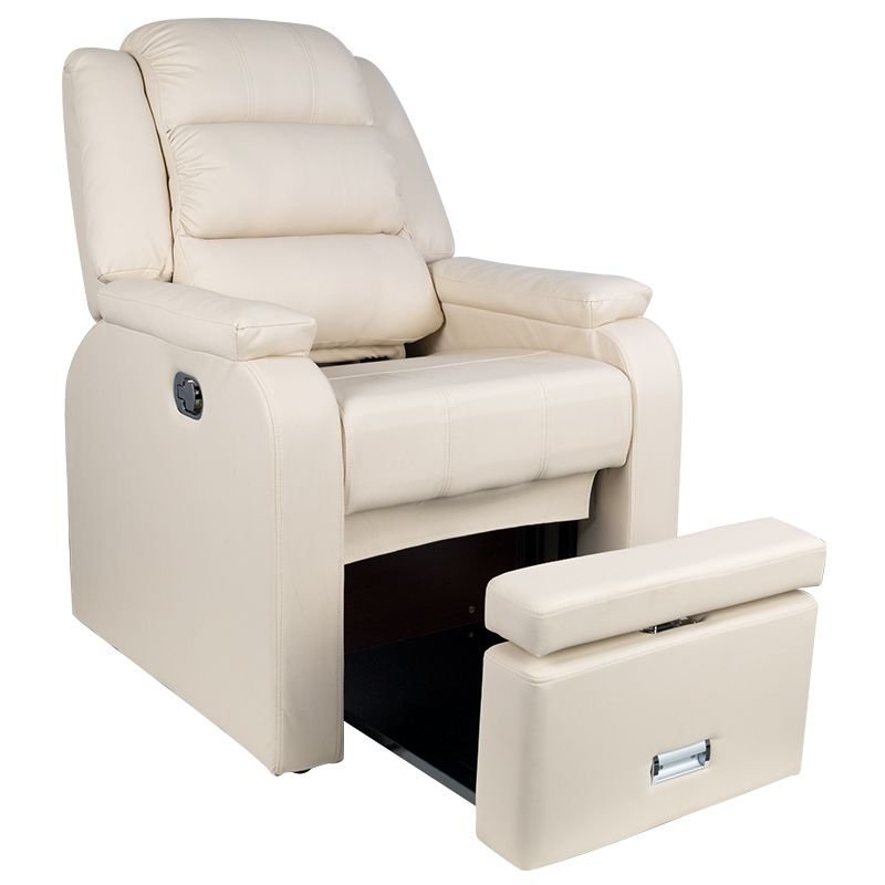 SPA-pedicurestoel Hilton in crème voor comfortabel en verzorgd werken bij professionele pedicurebehandelingen in salons SPA-pedicurestoel Hilton in crème voor comfortabel en verzorgd werken bij professionele pedicurebehandelingen in salons