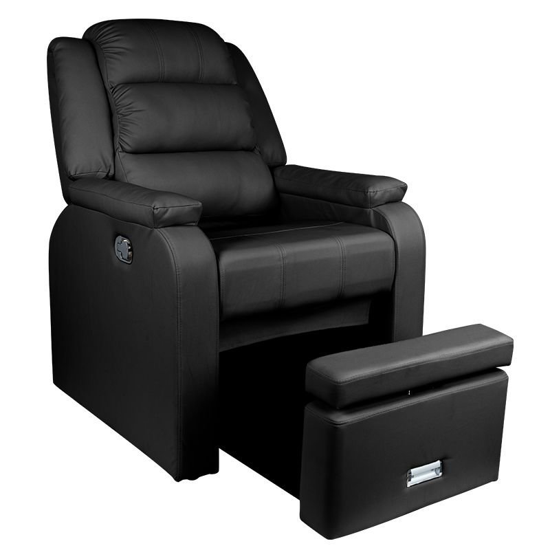 SPA-pedicurestoel Hilton zwart voor professioneel saloncomfort en een verzorgde, functionele pedicurewerkplek in de salon SPA-pedicurestoel Hilton zwart voor professioneel saloncomfort en een verzorgde, functionele pedicurewerkplek in de salon