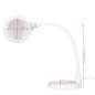 LED-loeplamp met standaard en bureauclip Elegante 2014-2R 30 LED SMD 5D voor nauwkeurig salonwerk bij beautybehandelingen