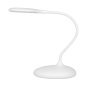 LED-ringlamp voor bureau Snake, wit, voor professionele wimperstyling, make-up, manicure en cosmetische behandelingen