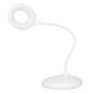 LED-ringlamp voor bureau Snake, wit, voor professionele wimperstyling, make-up, manicure en cosmetische behandelingen