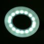LED-ringlamp voor bureau Snake, wit, voor professionele wimperstyling, make-up, manicure en cosmetische behandelingen