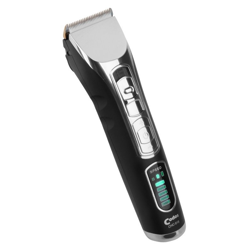 Draadloze haartrimmer Codos WES-918 voor professioneel gebruik in kapsalon en barbershop met comfortabelere klantbehandeling