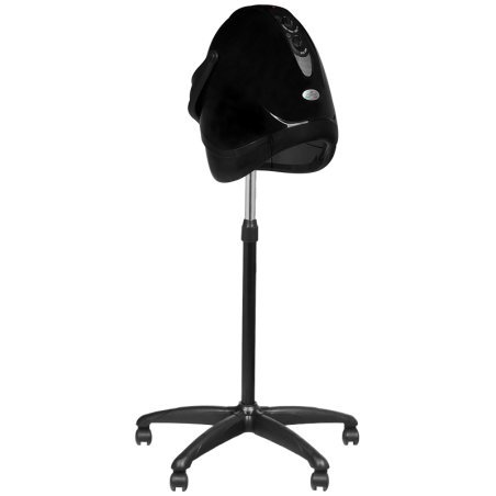 Staande droogkap Gabbiano LX-201S met één snelheid, zwart voor professioneel salongebruik in kapsalon en barbershop