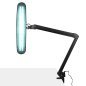 Lampa robocza LED z imadłem regulacja natężenia i koloru światła czarny Elegante 801-TL