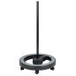 Professioneel lampstatief Elegante zwart voor wimperstyling, make-up, cosmetische behandelingen en manicure in de salon Professioneel lampstatief Elegante zwart voor wimperstyling, make-up, cosmetische behandelingen en manicure in de salon