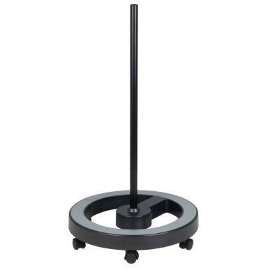 Professioneel lampstatief Elegante zwart voor wimperstyling, make-up, cosmetische behandelingen en manicure in de salon