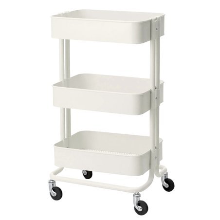 Beauty trolley HS05 wit voor professionele salonorganisatie, comfortabel werken en een verzorgde werkplek in de beautysalon