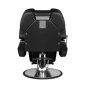 Hair system New York barber chair black chrome
