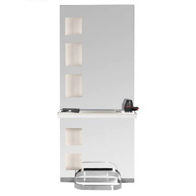 Kappersconsole parel Gabbiano B058 voor kapsalon en barbershop met professioneel werkcomfort en verzorgde saloninrichting