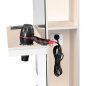 Kappersconsole parel Gabbiano B058 voor kapsalon en barbershop met professioneel werkcomfort en verzorgde saloninrichting