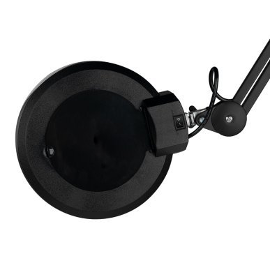 LED-loeplamp met statief S5 zwart voor nauwkeurig werken bij wimperstyling, make-up, cosmetische behandelingen en manicure