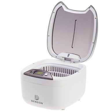 Ultrasoonreiniger DENSON ACD-7920 wit 0,85 L 55 W voor professionele accessoires, hygiëne en georganiseerd salonwerk