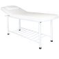 Professionele massagetafel 812 Basic in wit voor comfortabel salonwerk en een verzorgde behandelruimte voor massagebehandelingen