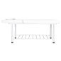 Professionele massagetafel 812 Basic in wit voor comfortabel salonwerk en een verzorgde behandelruimte voor massagebehandelingen